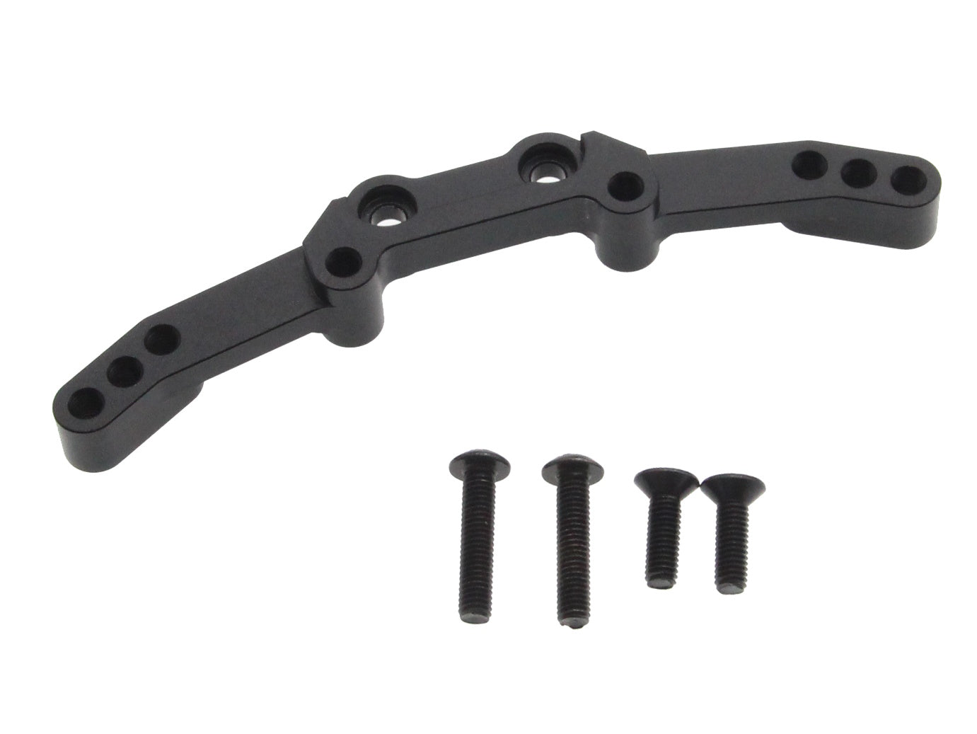 Powerhobby Aluminum Rear Shock Tower Black FOR Traxxas 4-Tec Drift