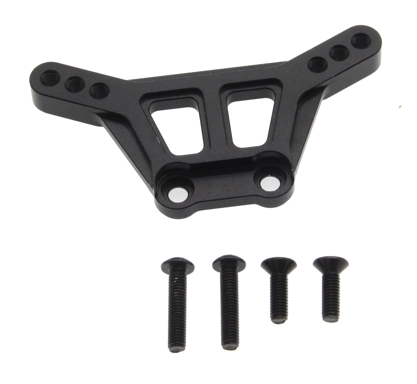 Powerhobby Aluminum Front Shock Tower Black FOR Traxxas 4-Tec Drift