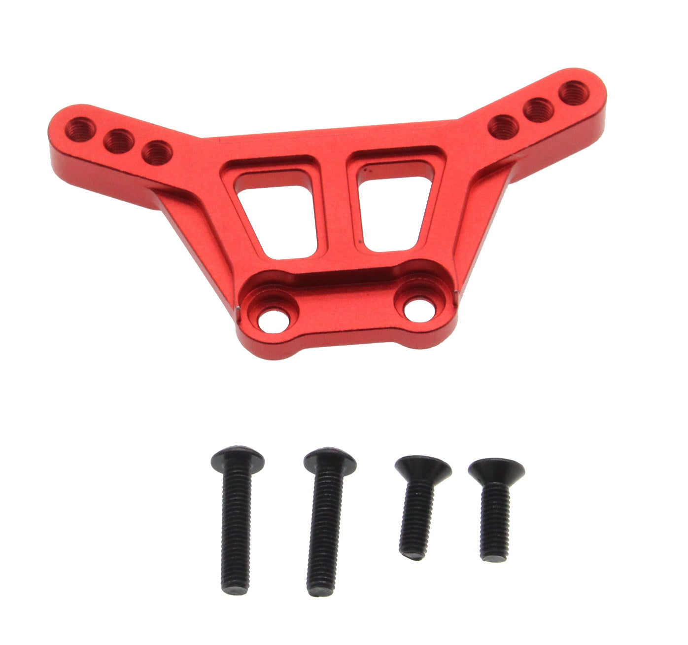 Powerhobby Aluminum Front Shock Tower Red FOR Traxxas 4-Tec Drift