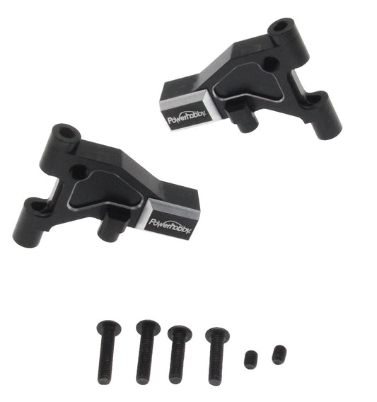 Powerhobby Aluminum Front Lower Suspension Arms Black FOR Traxxas 4-Tec Drift