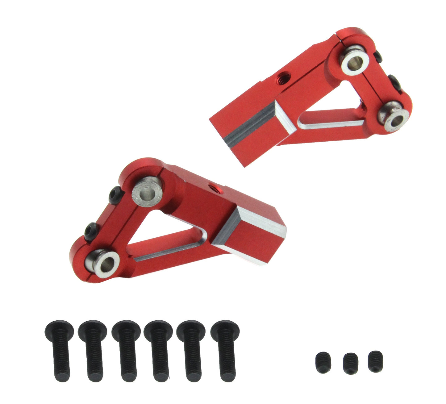 Powerhobby Aluminum Front Upper Suspension Arms Red FOR Traxxas 4-Tec Drift