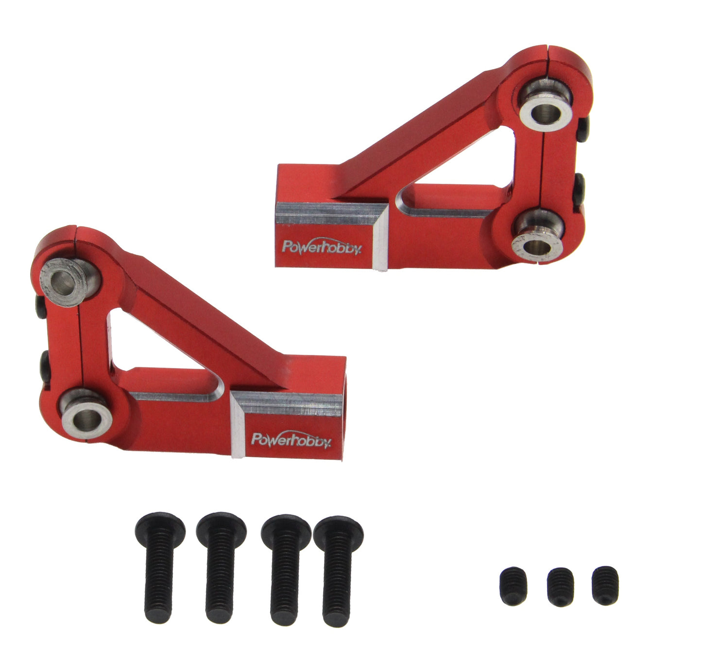 Powerhobby Aluminum Front Upper Suspension Arms Red FOR Traxxas 4-Tec Drift