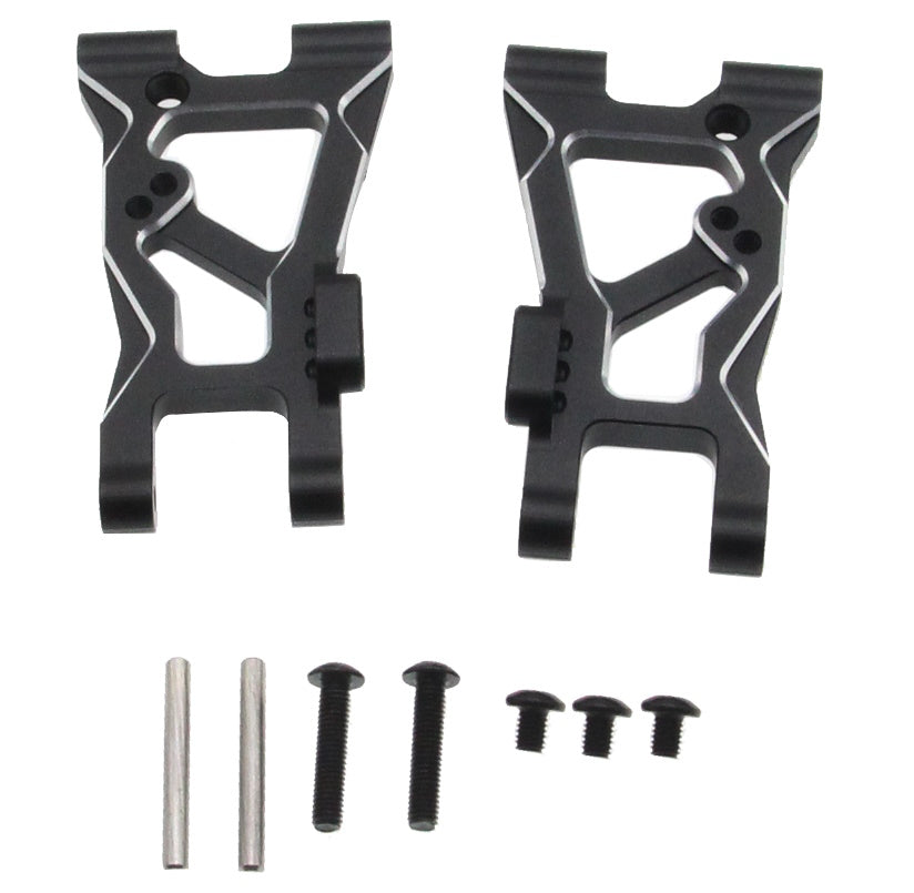 Powerhobby Aluminum Rear Lower Suspension Arms Black FOR Traxxas 4-Tec Drift