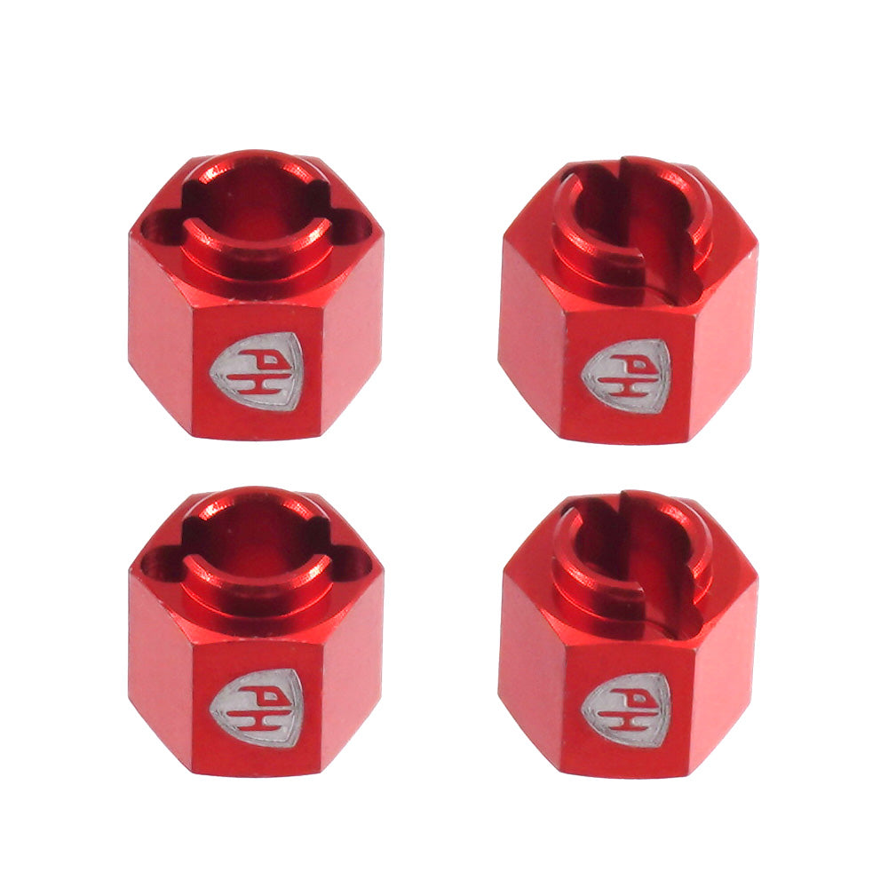 Powerhobby Aluminum Combiner 7mm 3.5mm Red 1/18 Redcat Ascent