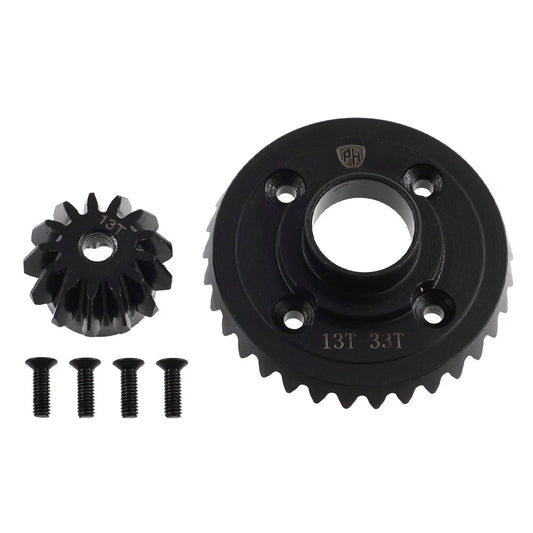 Powerhobby Hardened Steel Rear Differential Gears FOR Traxxas UDR