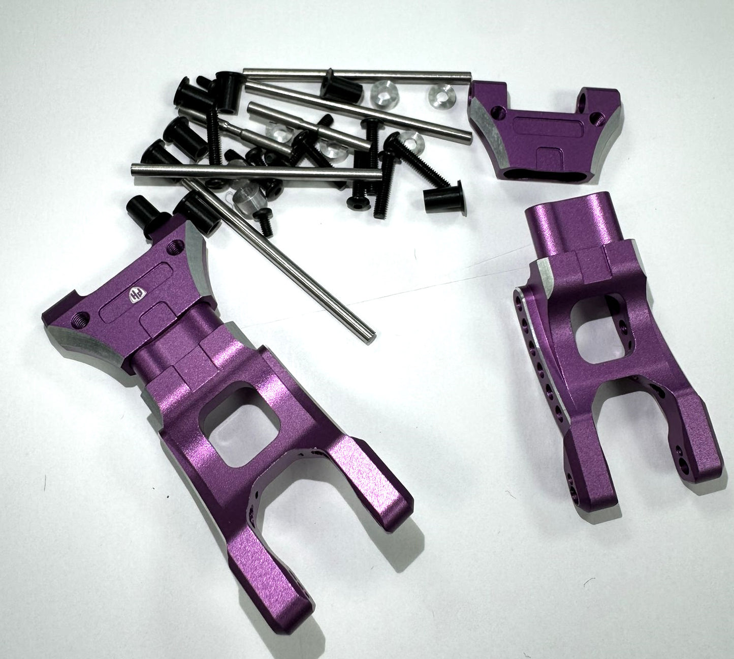 Powerhobby MB Aluminum Adjustable Rear Lower Arms Purple MST RMX 2.5 / 2.0