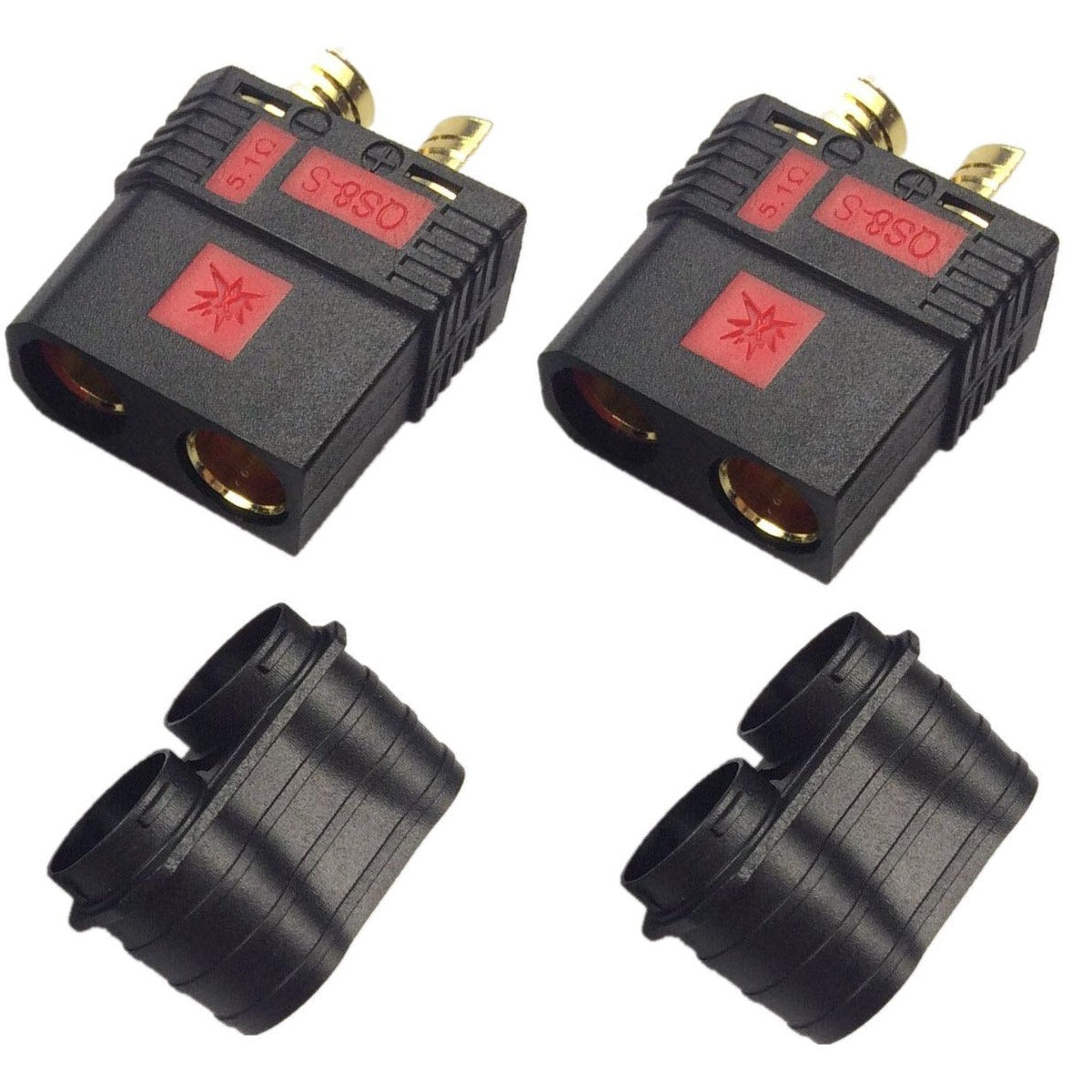 Powerhobby QS8-S Female Plug / Connector ( QS8.0mm-S) (2)