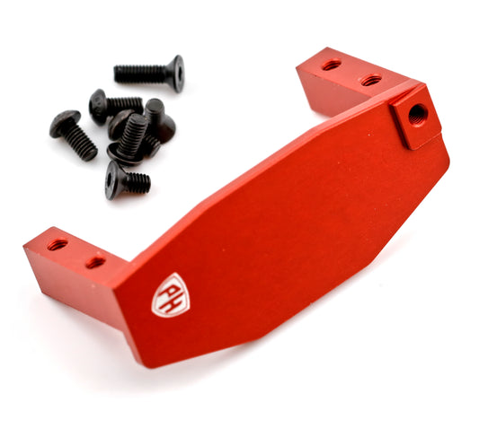 Powerhobby Aluminum Servo Mount Red Kyosho Fazer Mk2