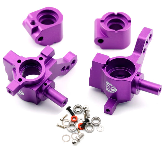 Powerhobby MB Aluminum Rear Upright Set Purple MST RMX 2.0 / 2.5