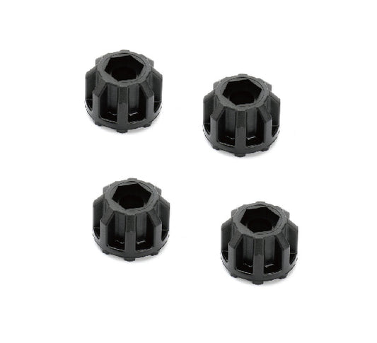 Powerhobby 1/8 SGT MT 3.8 Wheel Adapters 17mm 1/2" Offset, Wide for Traxxas Maxx (4).