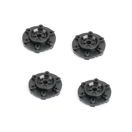 Powerhobby 1/10 ST MT 2.8 Wheel Adapters 12mm 0" Offset Narrow (4).