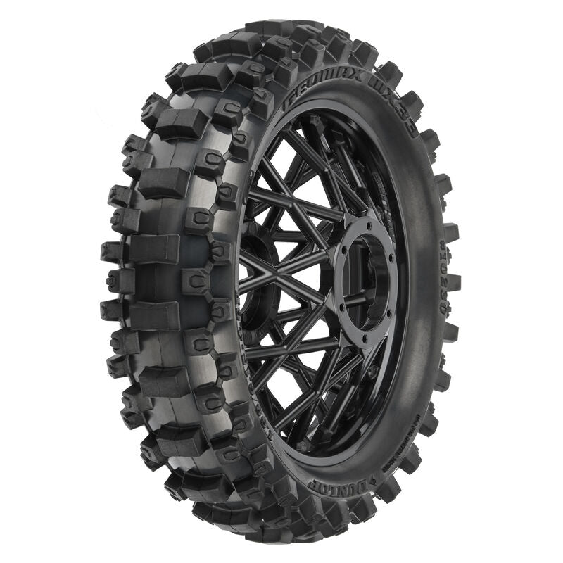 Pro-Line 1/4 Dunlop Geomax MX33 CR4 Front + Rear Tires Losi Promoto-MX