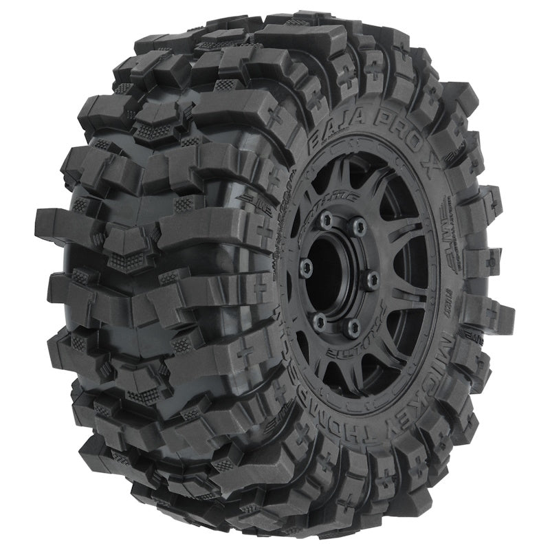 Pro-Line Racing Mickey Thompson Baja Pro X 2.8" Tires Mounted on Raid Black 6x30