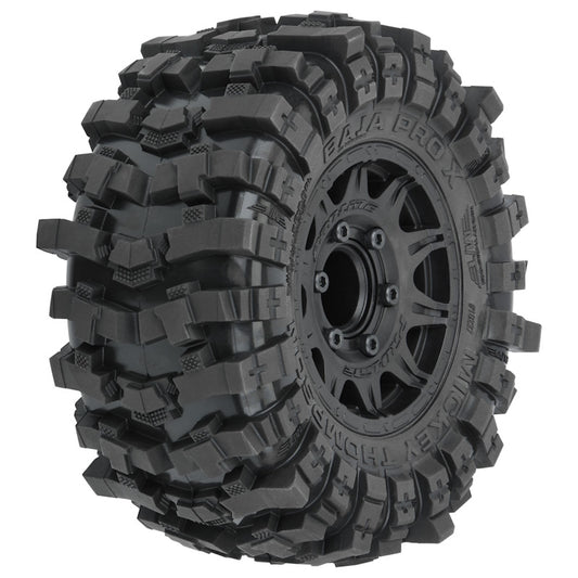 Pro-Line Racing Mickey Thompson Baja Pro X 2.8" Tires Mounted on Raid Black 6x30