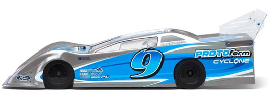 Protoform 1235-21 Cyclone 10.0 Clear Body Dirt Oval Late Models