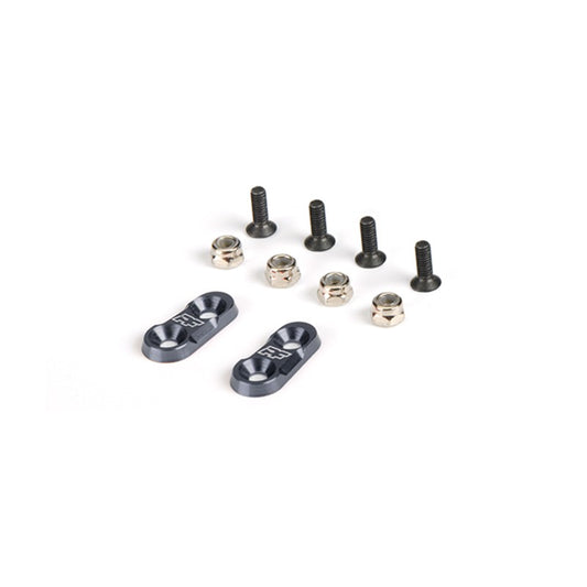 Pro-Line 6054-01 Protoform Aluminum Wing Mounts Gunmetal