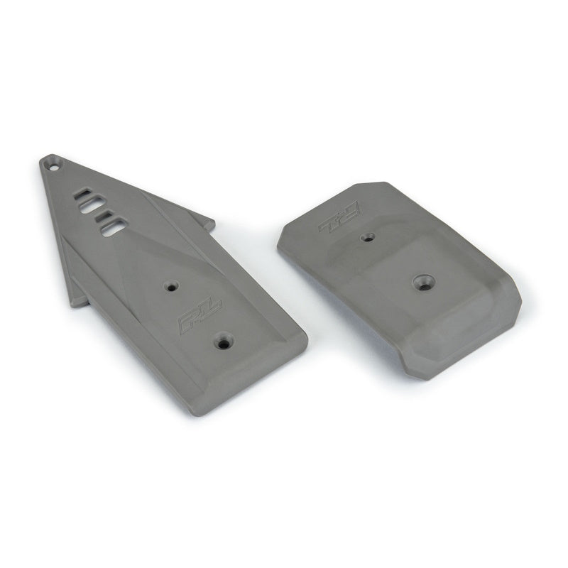 Pro-Line PRO639505 Bash Armor F/R Skid Plates Stone Gray for ARRMA 3S Vehicles