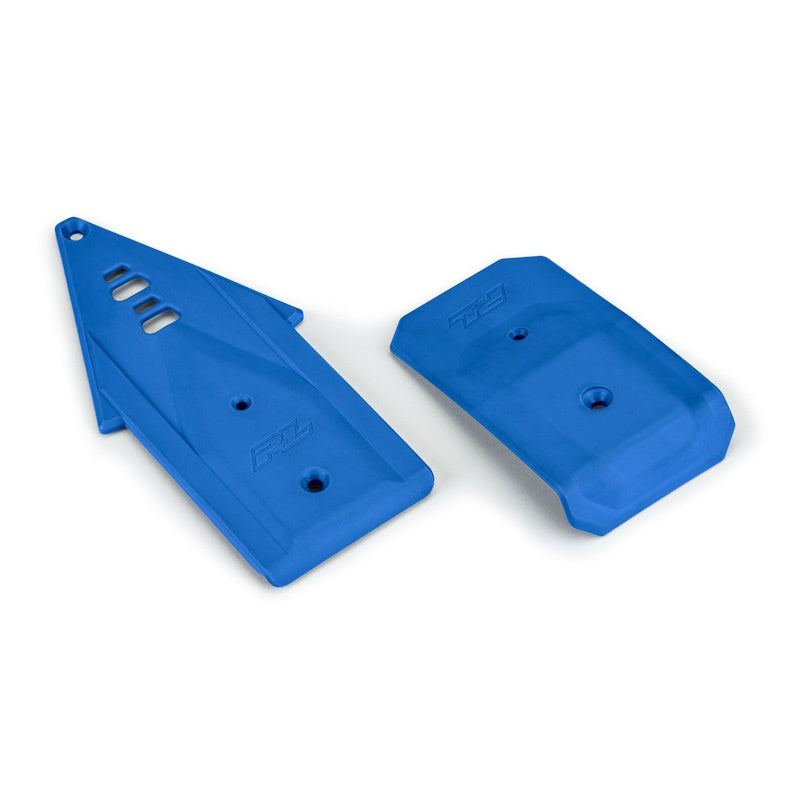 Proline PRO639506 Bash Armor Front/Rear Skid Plates (Blue) for ARRMA 3S Vehicles