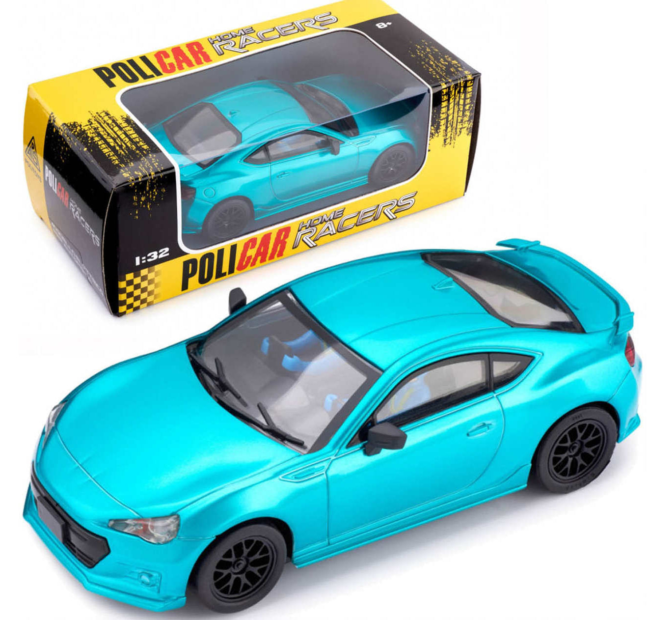 Policar Subaru BRZ 1/32 Slot Car for Slot.it Carrera Scalextric SCX Ninco