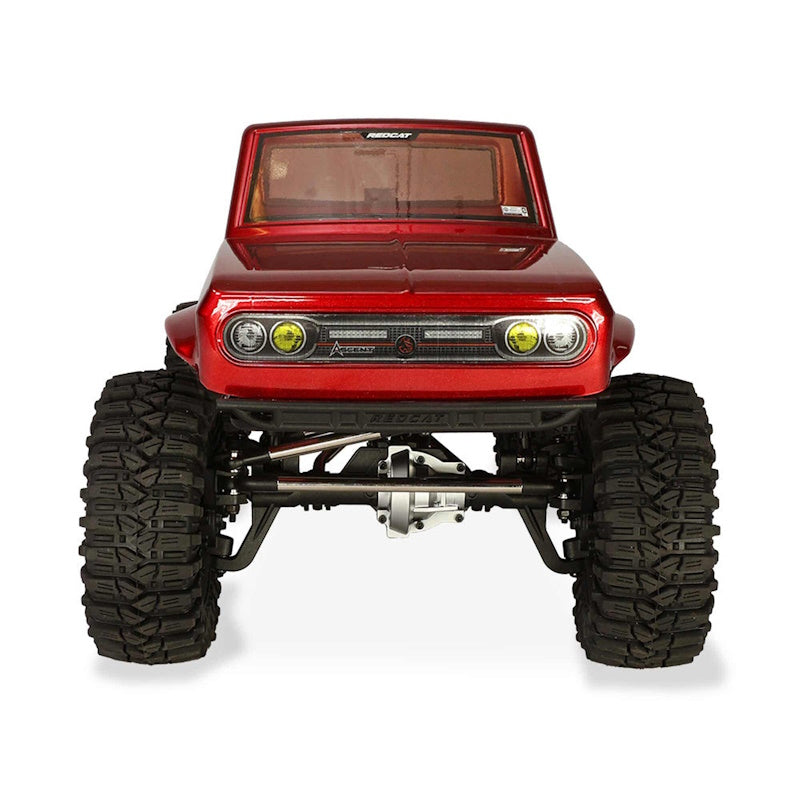 Redcat RER22767 1/10 Ascent LCG One-Piece Body Rock Crawler RTR, Red