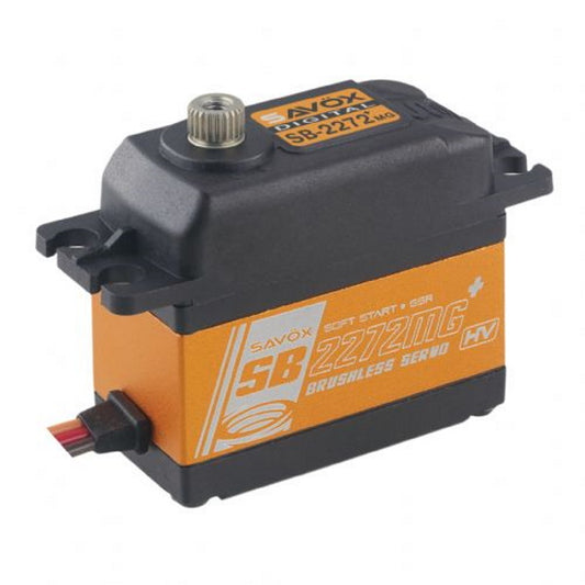 Savox SAVSB2272MGP HV Brushless Digital Gyro Standard Servo Soft Start 8.4V