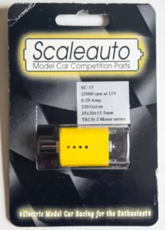 Scaleauto 25K 25,000 RPM Mabuchi Motor 1/32 Slot Car SC-15