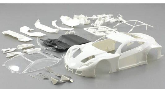 Scaleauto Honda HSV-010 Complete White Body Kit 1/32 Slot Car SC-3603