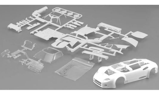 Scaleauto Spyker C8R Complete White Body Kit 1/32 Slot Car SC-3605