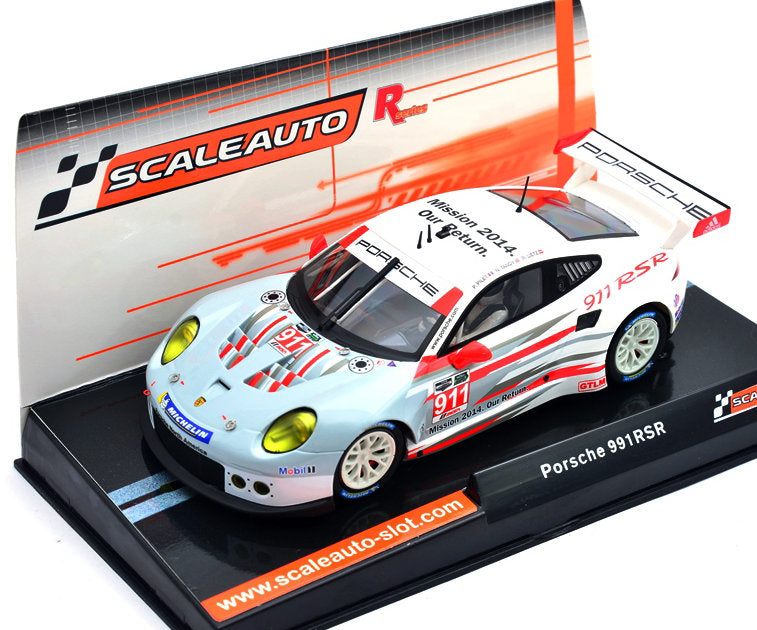 Scaleauto Porsche 911 RSR 24h Daytona 1/32 Slot Car R-Series SC-6139R