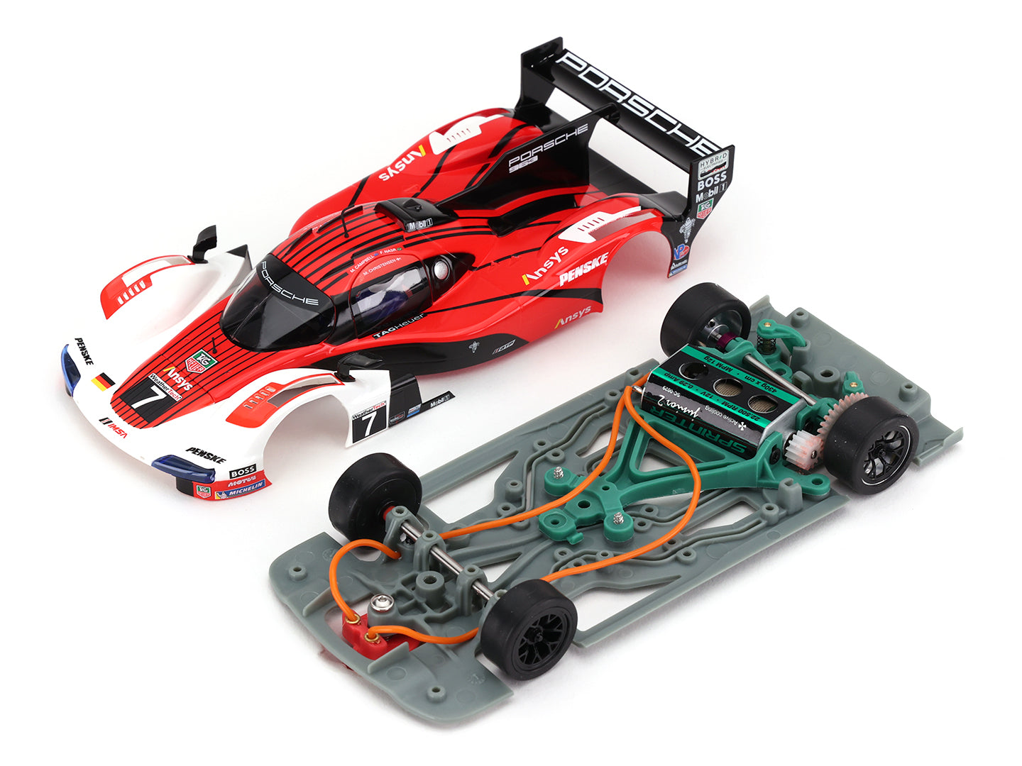 Scaleauto P-963 GTP Hypercar #7 24h Daytona 2023 1/32 Slot Car 963 SC-6324