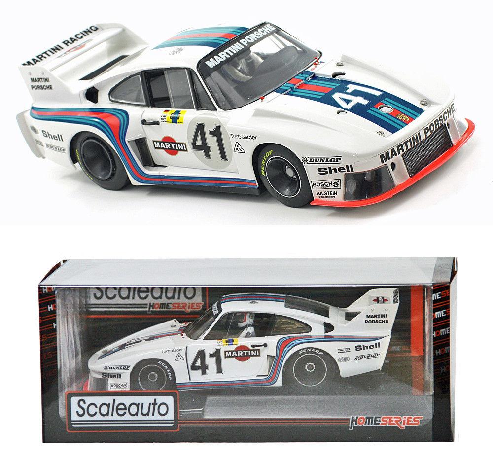 Scaleauto Porsche 935/77 Martini Le Mans 1977 1/32 Slot Car SC-9105