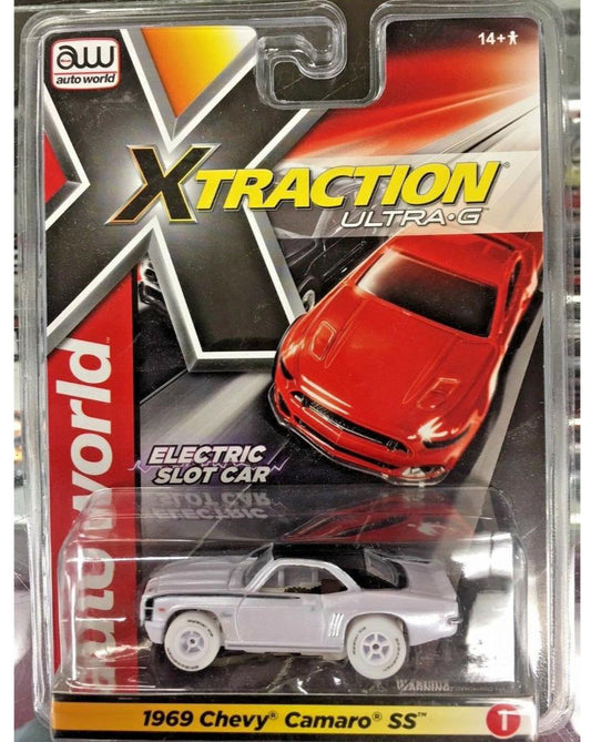 Auto World iWheels 1969 Chevy Camaro SS Xtraction for AFX HO Slot Car SC331