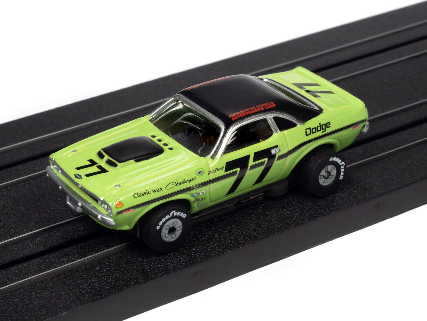 Auto World Sam Posey 1970 Dodge Challenger T/A HO Slot Car SC357 fits AFX