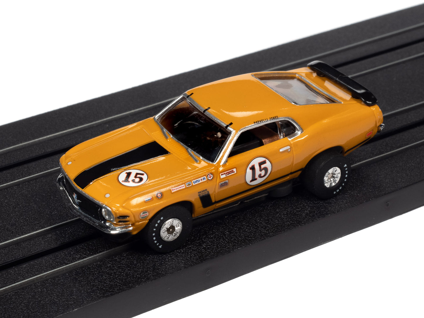 Auto World Parnelli Jones 1970 Ford Mustang HO Slot Car SC357 fits AFX