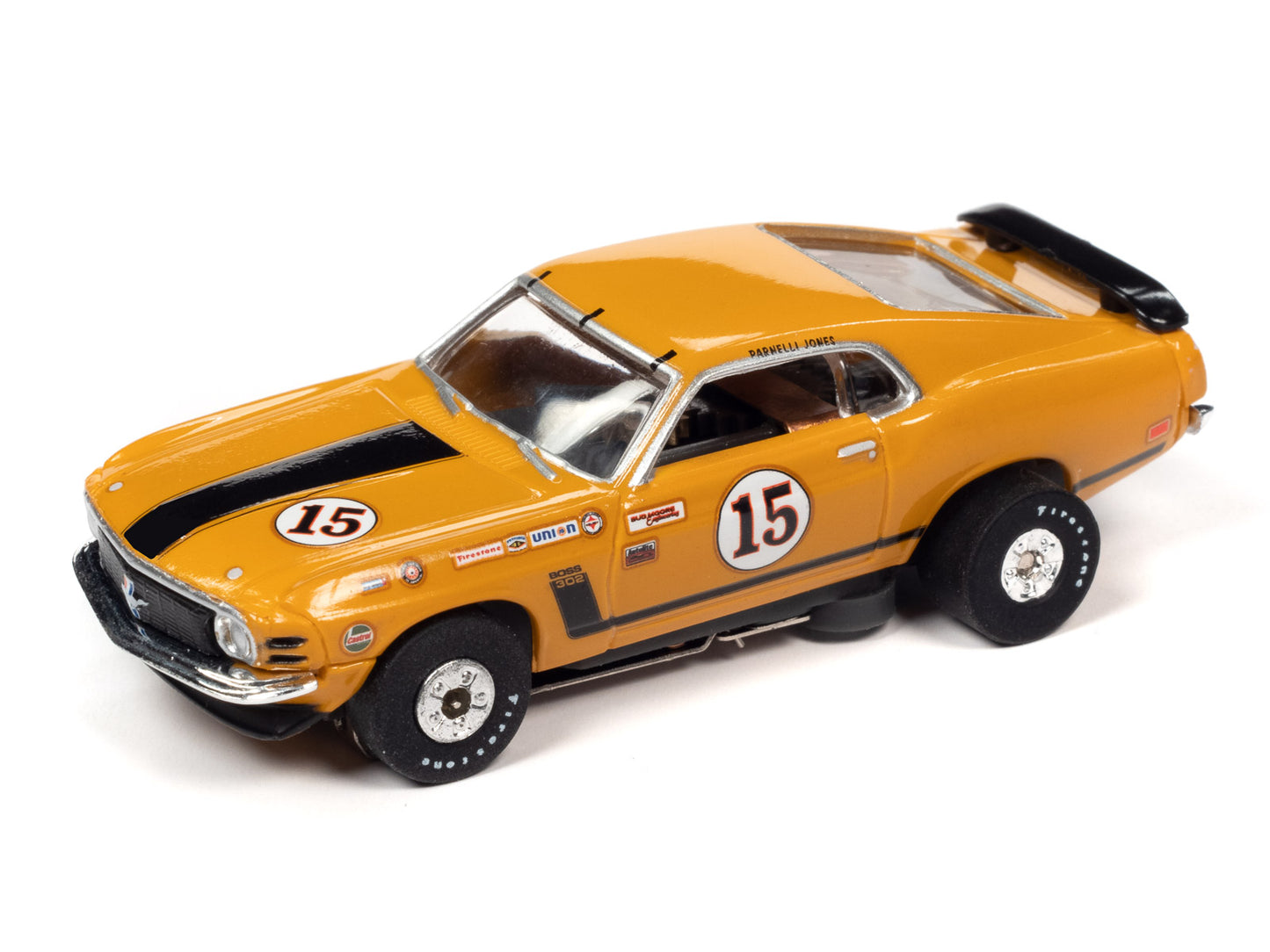 Auto World Parnelli Jones 1970 Ford Mustang HO Slot Car SC357 fits AFX