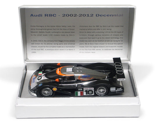 Slot.it Audi R8C 10th Anniversary Limited Edition 1/32 Slot Car SICA01-10th