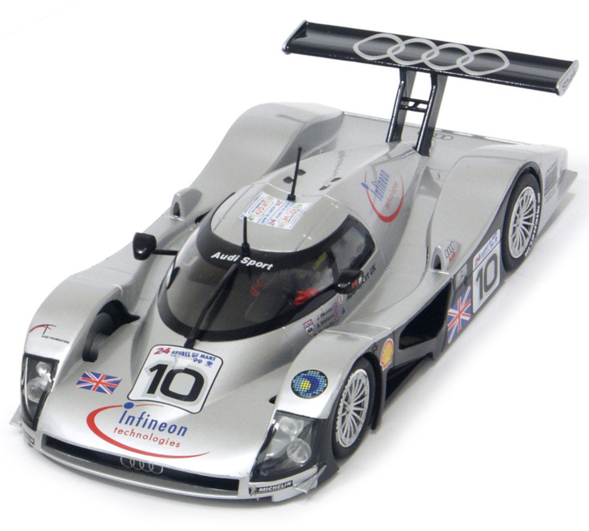 Slot.it Audi R8C #10 Le Mans 1999 1/32 Slot Car CA12C SICA12C