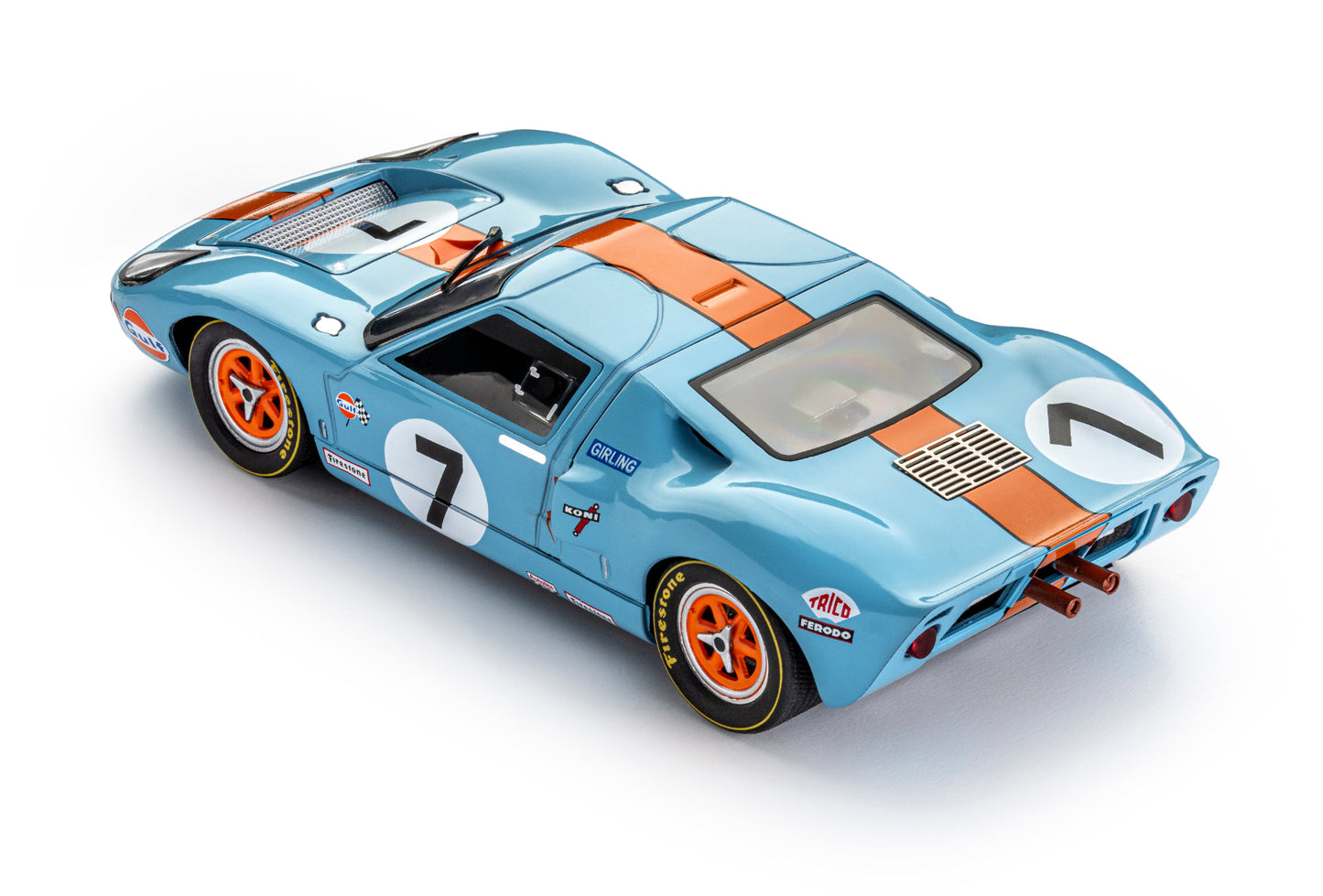 Slot.it Ford GT40 #7 3rd Le Mans 1969 1/32 Slot Car CA18G SICA18G David Hobbs