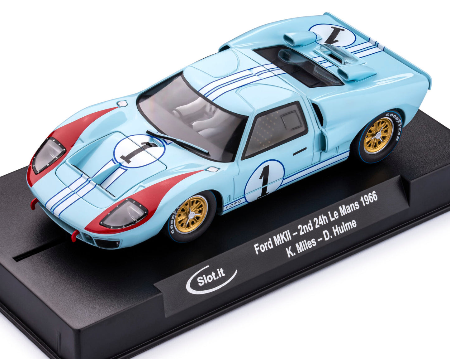 Slot.it Ford GT40 MkII 2nd Le Mans 1966 1/32 Slot Car CA20D SICA20D