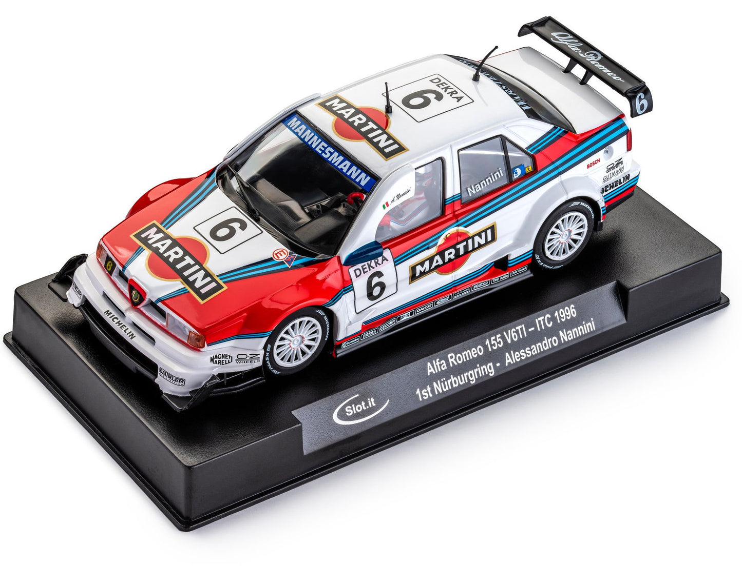 Slot.it Alfa Romeo 155 V6TI Winner Nurburgring 1/32 Slot Car CA45C SICA45C Martini