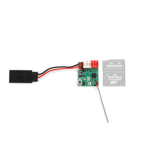 Spektrum SPMXSE2825RX10A 2-in-1 Brushed ESC / SLT Receiver: Micro-B