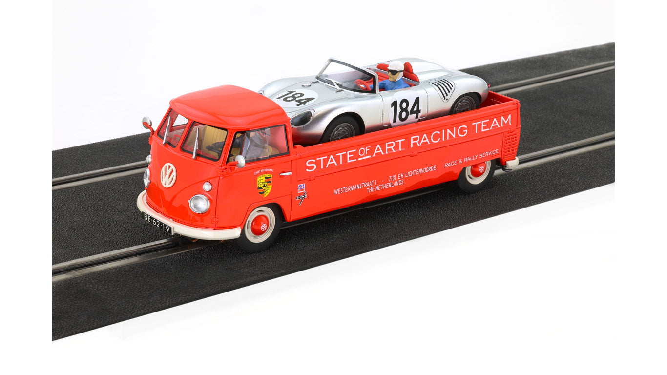 Avant Slot VW T1 Transporter Porsche 718 RS Spyder Targa Florio 1/32 Slot Car