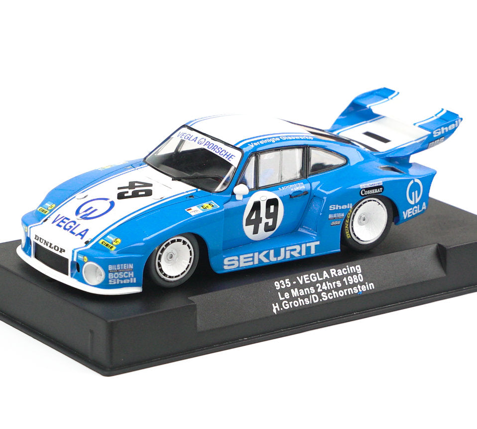 Racer Sideways Porsche 935 Vegla Racing Le Mans 24hrs 1980 1/32 Slot Car SW38