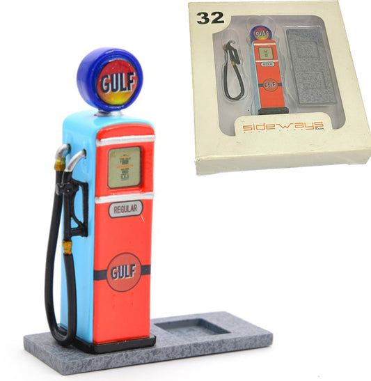 Racer Sideways Gas Pump Gulf 1/32 Slot Car Track Accessories for Carrera Scalextric