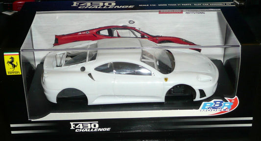 MB Slot BBR Ferrari F430 White Unpainted Kit 1/32 Slot Car for Slot.it Scalextric NSR