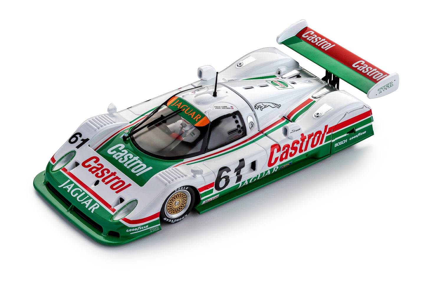 Slot.it Jaguar XJR10 Castrol 1990 Lime Rock Winner 1/32 Slot Car SICA42C CA42C