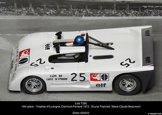 Sloter Lola T290 Clermont Ferrand 1973 1/32 Slot Car 400203 for Slot.it Scalextric