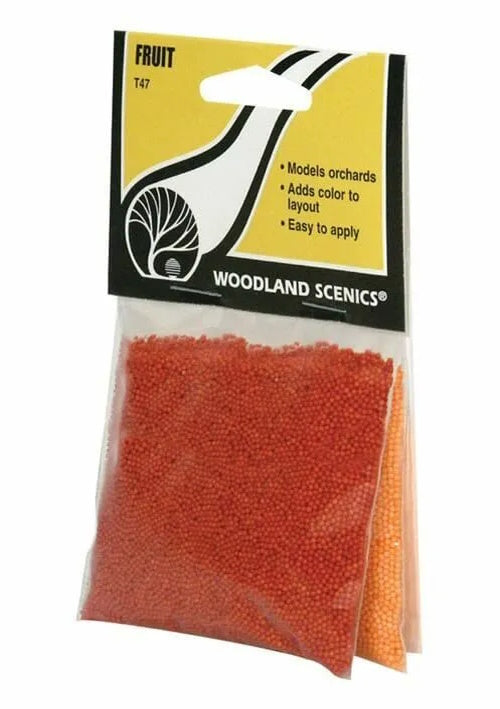 Woodland Scenics T47 Apples & Oranges Fruit Turf - PowerHobby