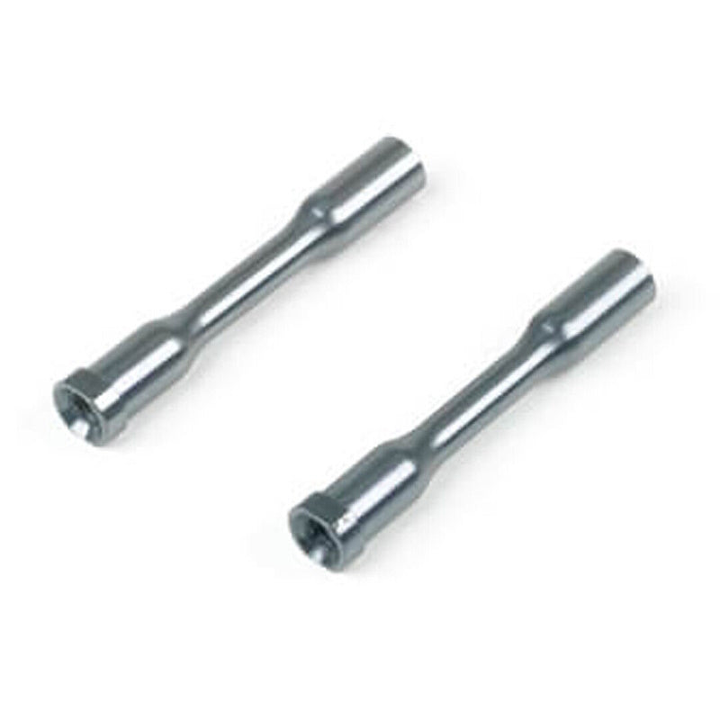 Tekno TKR9102A – Steering Posts (aluminum, gun metal) - PowerHobby