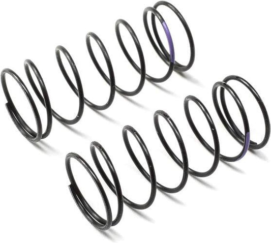 Team Losi Racing TLR233051 Front Springs Purple Low Frequency 12mm (2) - PowerHobby